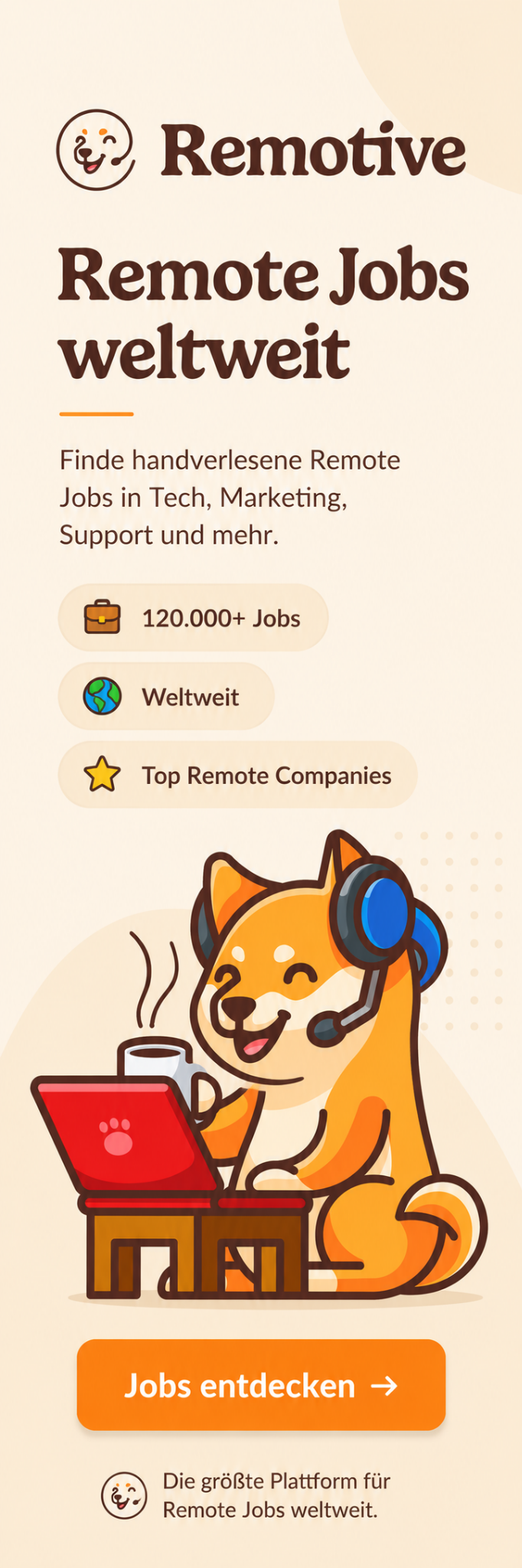 Remotive – Remote Jobs weltweit entdecken